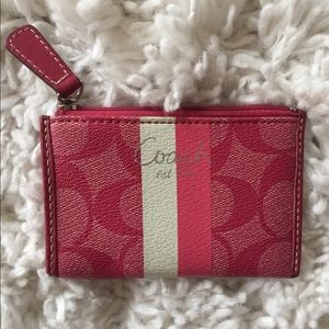 Coach, keychain card holder